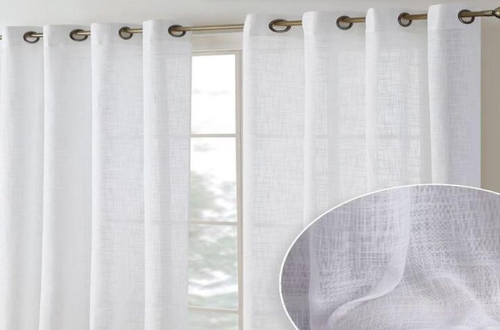 Can linen curtains be used in other areas of the home, such as room dividers