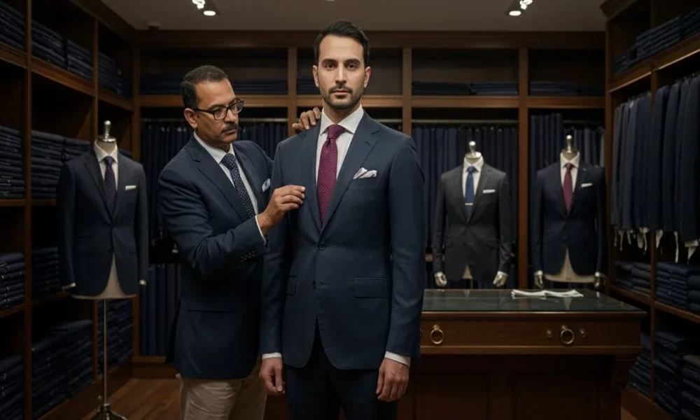 How Premium Clothing Stores Tailor Men’s Suits for Perfect Fit